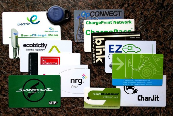 EV Charging RFID cards