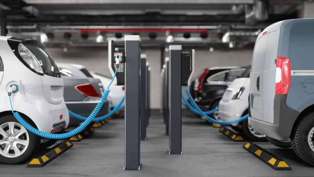nyc ev parking garages